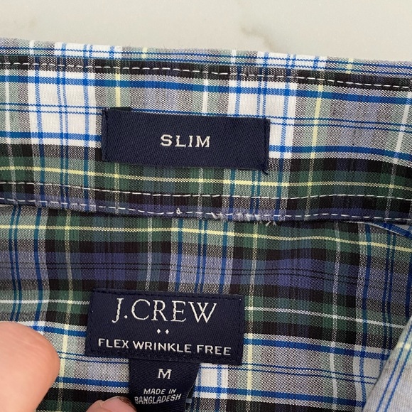 J.Crew Factory Flex Wrinkle Free Shirt, HP - Picture 10 of 11